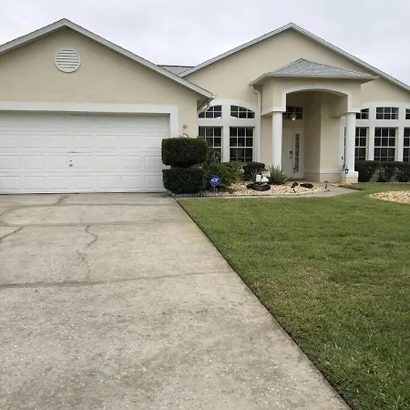 Beautiful Waterfront Home With Heated Pool And Game Room Davenport Exterior photo